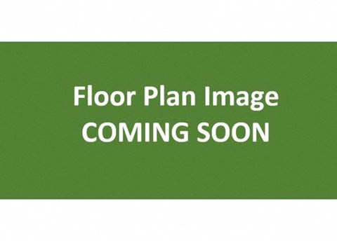 Floor plan for 2 beds, 2 baths, 866 sqft